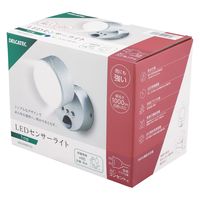 LEDセンサーライト 屋外 AC 100V コンセント 人感センサー 防水 IP65 DSLD10D1(S) DXアンテナ 1個（直送品）
