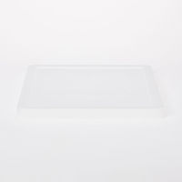 無印良品 ポリプロピレン収納ボックス・ワイド用フタ 幅51×奥行37.5×高さ2.5cm 良品計画（わけあり品）
