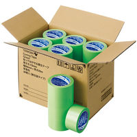 現場のチカラ 貼ってはがせる養生テープ 無包装 若葉色 幅50mm×長さ25m 寺岡製作所 1箱（30巻入） オリジナル（わけあり品）