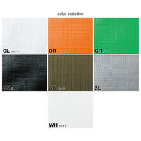 レジャーシート布 カット販売 91.5cm×6m切売カット シンプル 定番 SL.シルバー SB037 SB037-SL-6M（直送品）