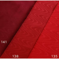 シャンタンモアレ 裏地用生地 レーヨン 巾約91cm×1m切売カット オーカー TN10-120 TN10-120-1M（直送品）