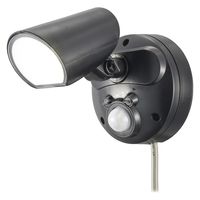 オーム電機 monban 防犯センサーライト 1灯コンセント式 1000ルーメン 07-8815 1個