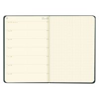 ２０２５年度１月始まりダイアリー ロディア ウェブプランナー　ウィークリーホリゾンタルＡ５ 1週間レフトタイプ ショコラ 1冊（直送品）