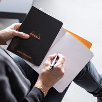 ロディア クラシック ホチキス留めノート A5 ドット ブラック cf119186 1冊（直送品）