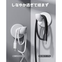 VOLTME USB充電ケーブル 1.8m USB-A[オス] - USB Type-C[オス] 60W シリコン製 ブラック