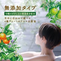 入浴剤 炭酸 温泡 ONPO ボタニカルタイム 無添加 1箱（4種×3錠入） 透明タイプ アース製薬