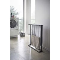 tower（タワー） 横から掛けられるバスタオルハンガー タワー スリム ブラック 5577 1台 山崎実業