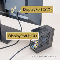ナカバヤシ DisplayPort 1.4ケーブル 2.8m DP-1428BK 1本