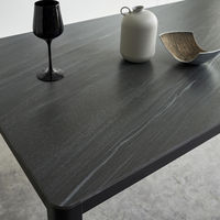 【軒先渡し】後藤家具物産 セラミックテーブル 幅1400×奥行800×高さ710mm  グレー DT-PL-140GY 1台（直送品）