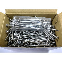 山喜産業　ステンレス足割りコーススレッド　細ビス　SUS305　四角穴　先割　90SS　1箱（200本入）（直送品）