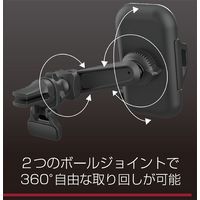 カシムラ スマホホルダー ロングアームエアコン AT-91 1台