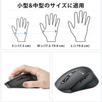 iClever マウス 無線 Bluetooth5.0 USBレシーバー両対応 7ボタン 静音 ワイヤレス Type-C充電 1個