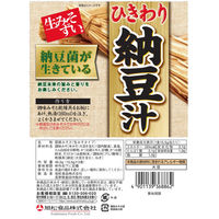 旭松食品 袋入生みそずいひきわり納豆汁3食 46.5g 1セット（3食×6）
