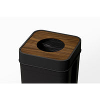 吉川国工業所 マルチパーパスビン45（木蓋セット） Bk LBD-53WT 1個 ゴミ箱 45L ライクイット