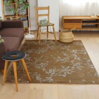 【軒先渡し】スミノエ コンシェルジュ オーダーラグ ツボミ 1850×4000mm ベージュ AS-TBM841-BE185400 1枚（直送品）