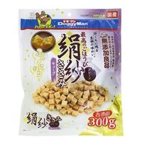ドギーマン 絹紗 ささみ キューブ プレーン 国産 300g（100g×3袋）3袋 ドッグフード 犬用 おやつ