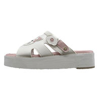 山一 にゃんこさんだる2 ピンク LL No.46-2 1足