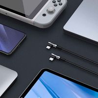 UGREEN to USB-C 両端L字 急速充電ケーブル 100W 1m UGR-OT-100011 1本