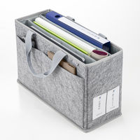 サンワサプライ フェルトBOXバッグ BAG-TW9GY 1個
