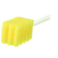 【口腔ケアスポンジ】 スポンジブラシ Ciメディカル リセラ スポンジブラシ ウェーブ 1箱（50本入）