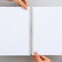 リヒトラブ Pastello ツイストノート A5 リーフ30枚 N1958-5イエロー 1セット（1冊×5）