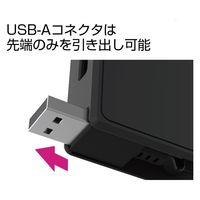 カシムラ USB充電&同期ケーブル片引きリール(A-C) AJ-633 1本