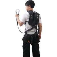 サンコー デュアルユニットで強力冷却 ハーネス対応冷蔵ベスト RZFHTVSBK 1着 626-3425（直送品）