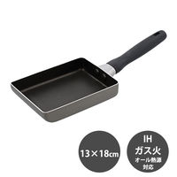 LIV PLUS マイヤー 卵焼き器 13×18cm IH ガス火 グレー マイヤーズワン ND-745 1個