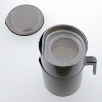 ベストコ オイルポット 油こし器 1.0Lふっ素樹脂加工 エコ Wトルネード MA-2041 1個