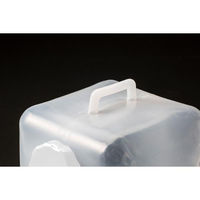 ベストコ ウォータータンク クリア 16L フォールディング ワイドマウス ND-9087 1個