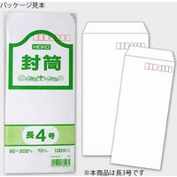 シモジマ ヘイコー カラー封筒 長3 パステルピンク 007528012 1袋(100束)