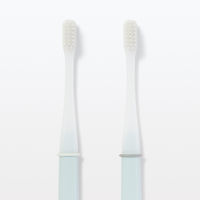 無印良品 歯ブラシ用識別リング 白/グレー 1セット（1袋（2色×2個入）×2） 良品計画