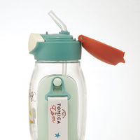 スケーター PDSH6DX ワンプッシュストローボトル 【つむぱぱ トミカとトム】 666728-PDSH6DX 1個（直送品）