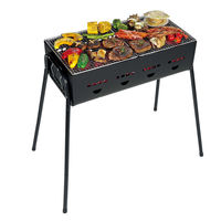 キャプテンスタッグ 3Way グリル 600用アミ 300×300mm UG-2045 1個（直送品）