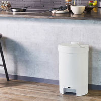 VARIAS DiETZ DustBox30 フットセンサーダストボックス オフホワイト VA-DIETZ-SO30-OWH 1台（直送品）