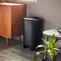 VARIAS DiETZ DustBox30 フットセンサーダストボックス マットブラック VA-DIETZ-SO30-MBK 1台（直送品）