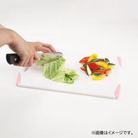 貝印 3点セット オールステンレス 三徳包丁 ペティナイフ まな板 ピンク 1セット(包丁2点+まな板1組×3)