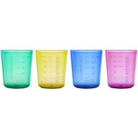 BABY CUP（ベビーカップ）ファーストカップ マルチカラー 1個（4個入）エデュテ