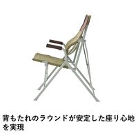 LOGOS Life バックホールドチェア（ブラウン） 73173068 LOGOS/ロゴス