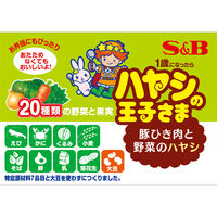 エスビー食品 ハヤシの王子さま 1歳から 豚ひき肉と野菜のハヤシ 70g 1個 レトルト 常温