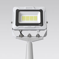 グッド・グッズ アーム式LED看板灯 LDーK8W 2100LM ホワイト 1個（直送品）