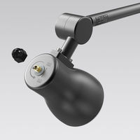 グッド・グッズ アーム式LED看板灯 LDーK15B 1800LM 2色切替 ブラック 1個（直送品）