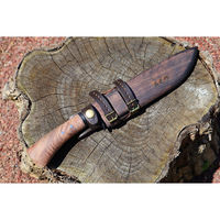 トヨクニ キャンプ剣鉈 遊焚火 6寸・土佐オリジナル白鋼 黒槌目 黒鉄ツバ輪 クルミ柄 tygr230410-039 1本（直送品）