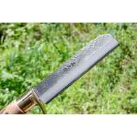 トヨクニ 角型ダマスカス焚火鉈 晶之作 tygr230410-046 1本（直送品）