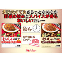 ハウス食品 温めずにおいしいカレー 香りたつキーマカレー 1人前・180g 1個 レトルト 常温 備蓄