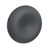ambie サウンドイヤーカフ 有線 アスファルトブラック AM-02/BQ 1個