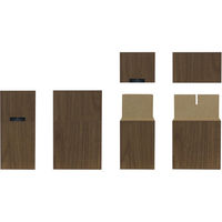 橋本達之助工芸 屑入れ M 5.3L カバー付 ブラウン ゴミ箱 ダストボックス 4932903143323 1個