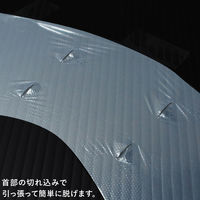 小野商事 使い捨てポリエチレンエプロン 袖なし ホワイト WS6633 1箱(50枚入)