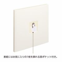 リヒトラブ myfa スクエアフォトコレクションファイル ジェットブラック N3327-24 1冊