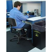 DESCO JAPAN ロール、STATFREE CV280、導電性、 黒、2.0mm x 1.22m 18.3m 15012 1巻（直送品）